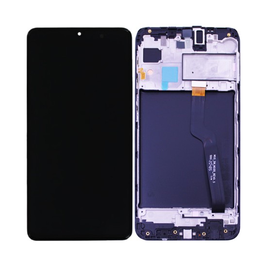 Touch+Display+Frame Samsung Galaxy M10/M105F Service Pack Preto